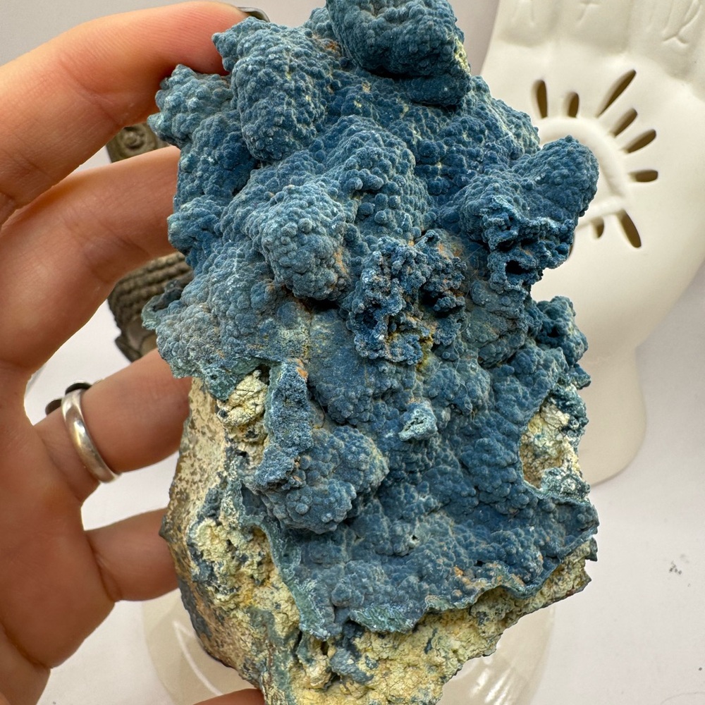 Blue Decorative Mineral Shattuckite